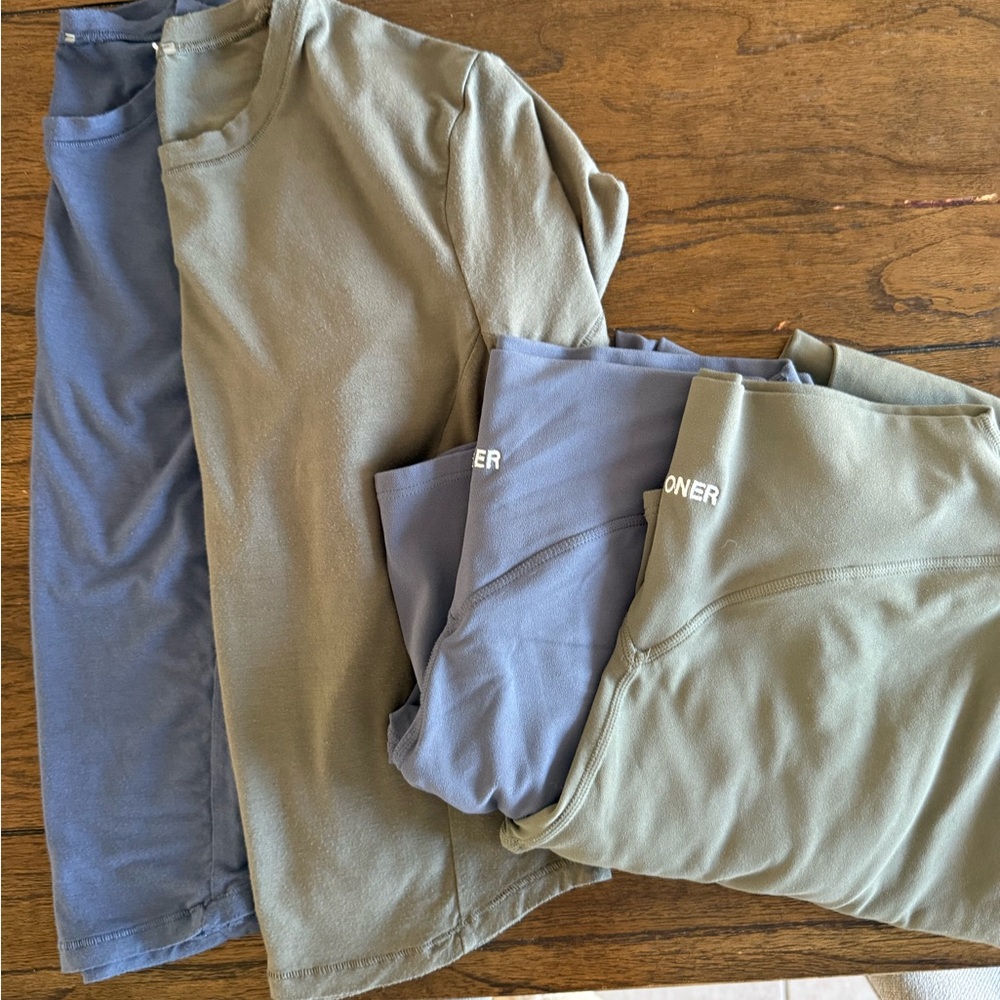 Oner active Soft mellow mid shirt and soft motion leggings